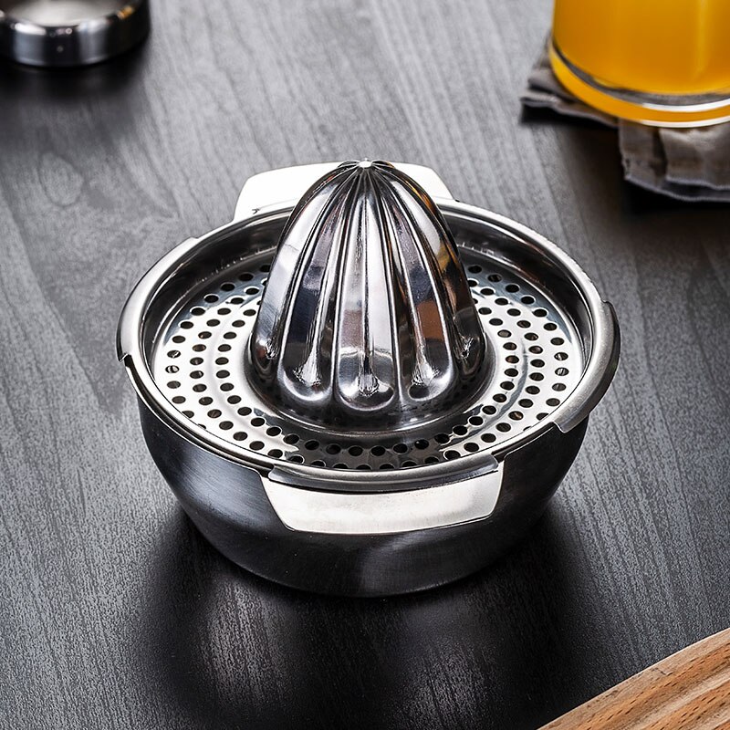 Hand Orange Citrus Lime Fruit Juice Squeezer Kitchen Gadgets Tools Portable Blender Stainless Steel Lemon Squeezer Manual Juicer