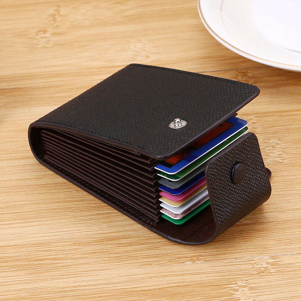 Men Wallets Minimalist Luxury Card Holder Purse Multifunction Leather Wallet For Male Zipper Wallet With Coin Pocket: Style B-1