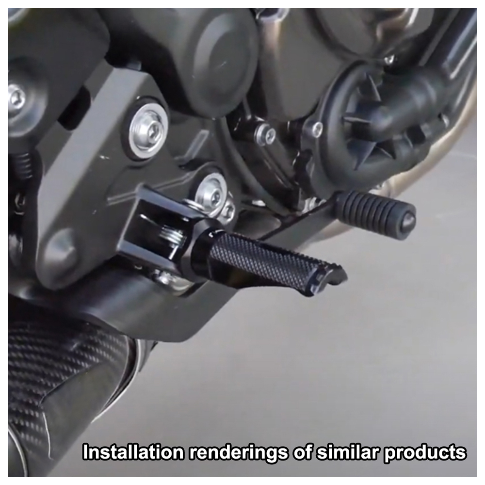 Motorcycle Adjustable Front Foot Pegs Footrest Fit For Honda CBR600F CBR650F CBR250R CBR600RR CBR650R CBR900RR FIRE BLADE MSX125