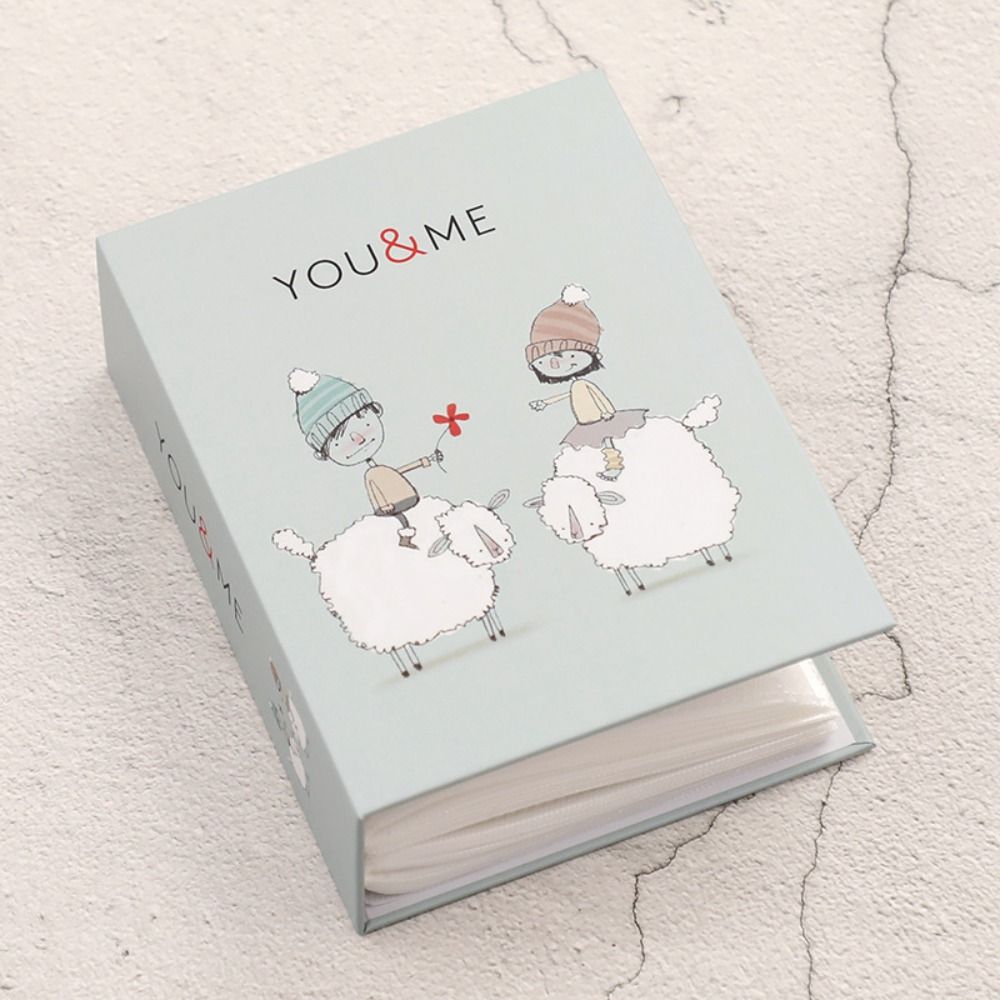 Cute Cartoon 4R Photo Album Multicolor 100PCS Album Collection PVC Memorial Book Photo Albums Recall Good Time