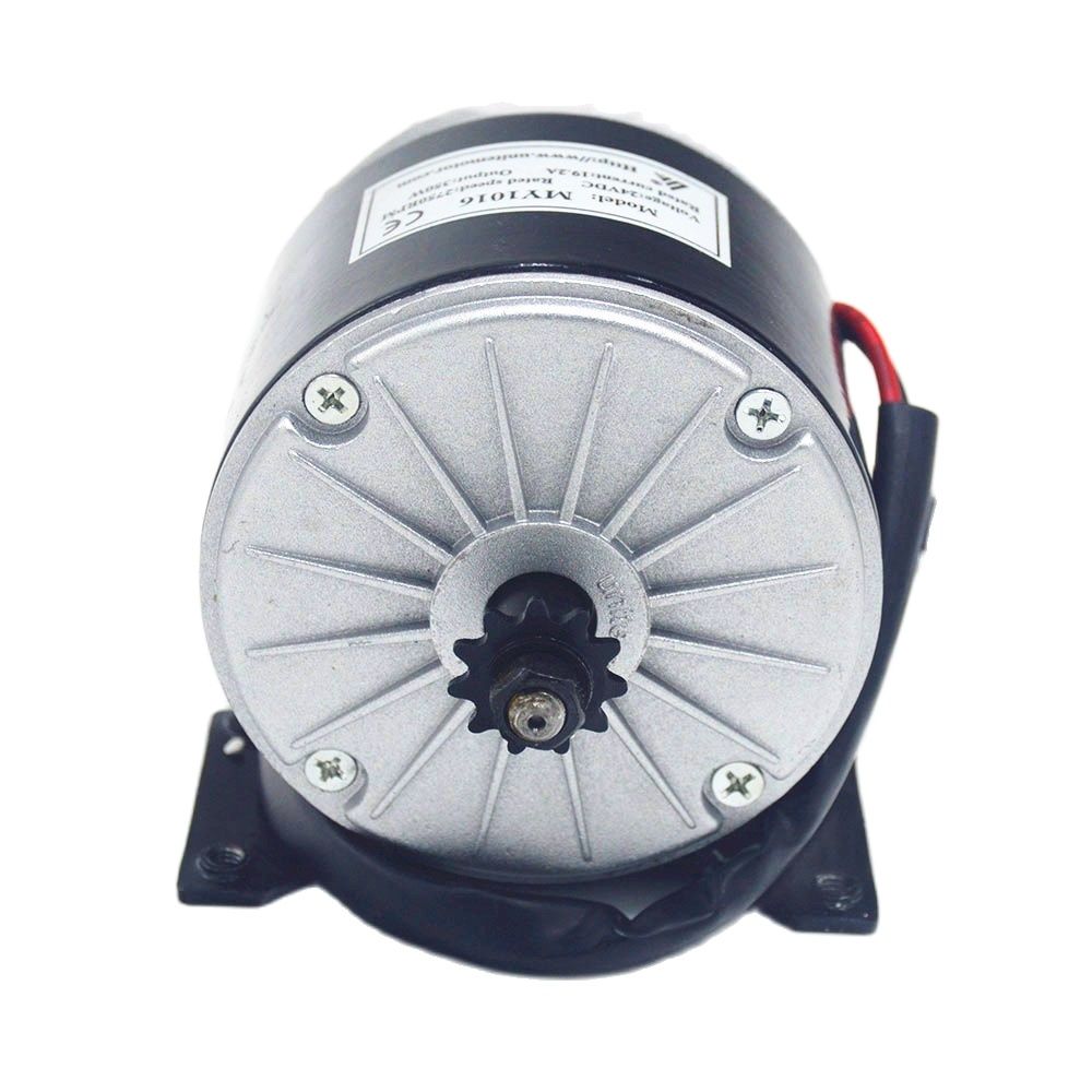 Kit de conversión de motor eléctrico MY1016, para bicicleta eléctrica/scooter/Triciclo, 24V, 350W