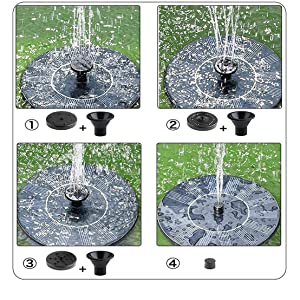 Mini Zonne-energie Fontein Pomp Drijvende Fontein Voor Zwembad Vijver Tuin Decoratie Zonne-energie Fontein Watering Pomp