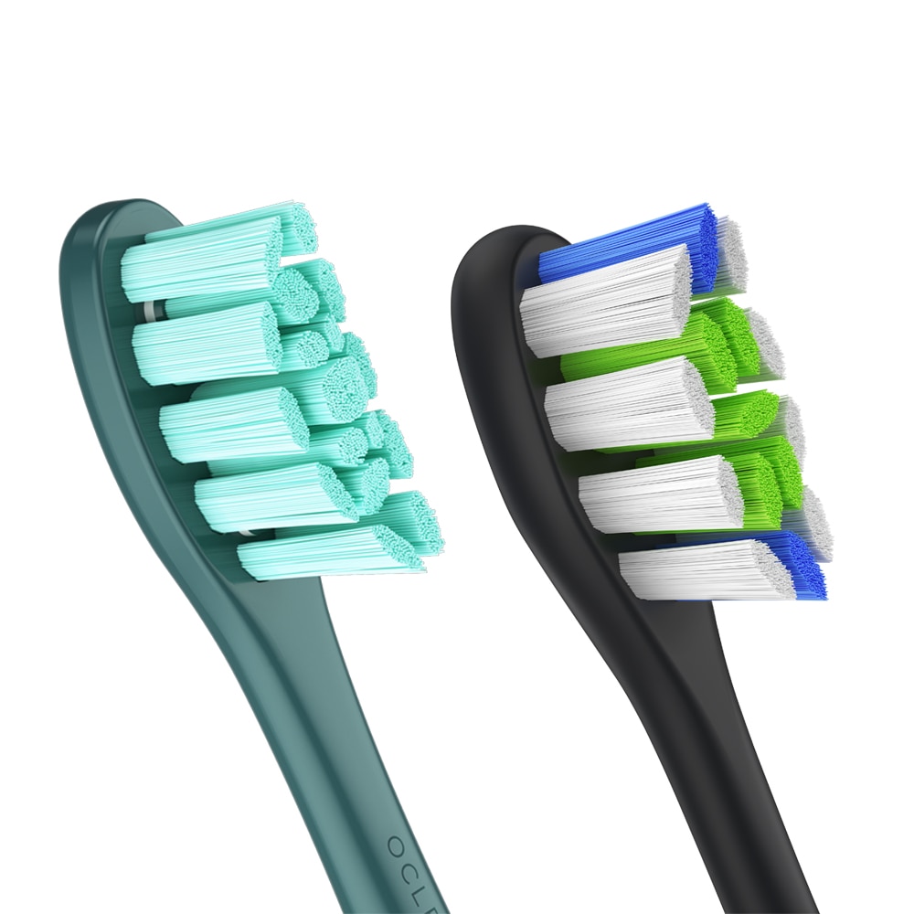 Oclean X Pro/ X / One/ ZI-cabezales de repuesto para cepillo de dientes eléctrico, Sónico, automático, Limpieza Profunda, 2 uds.