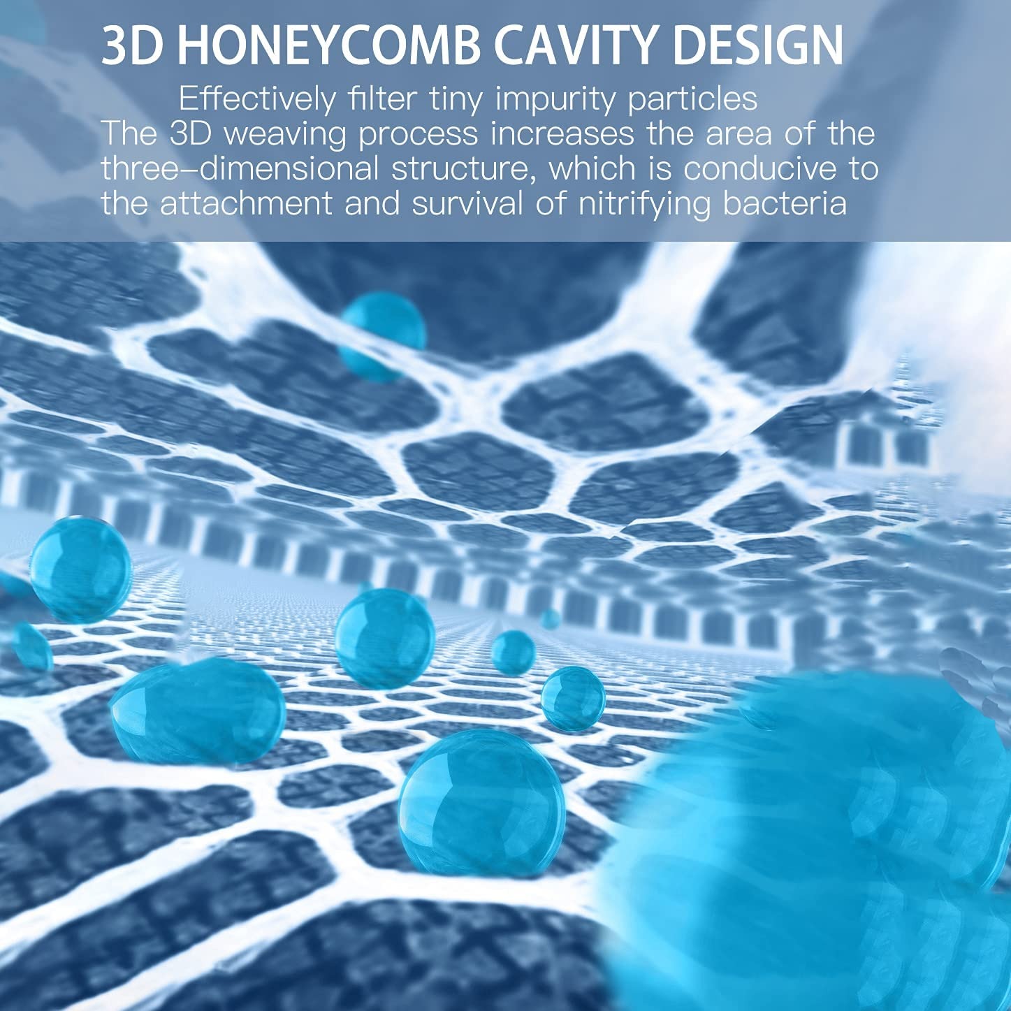 Filtro de algodón 8D para pecera, sin pegamento, esponja de filtro de acuario de alta densidad, material de filtro de alta permeabilidad, purificación de agua