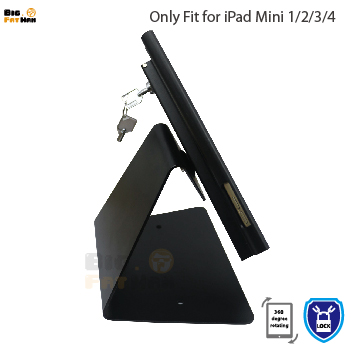 Tablet pc stand voor iPad mini 1 2 3 4 houder desktop security houder stand voor kiosk POS veilig met lock winkel ondersteuning display
