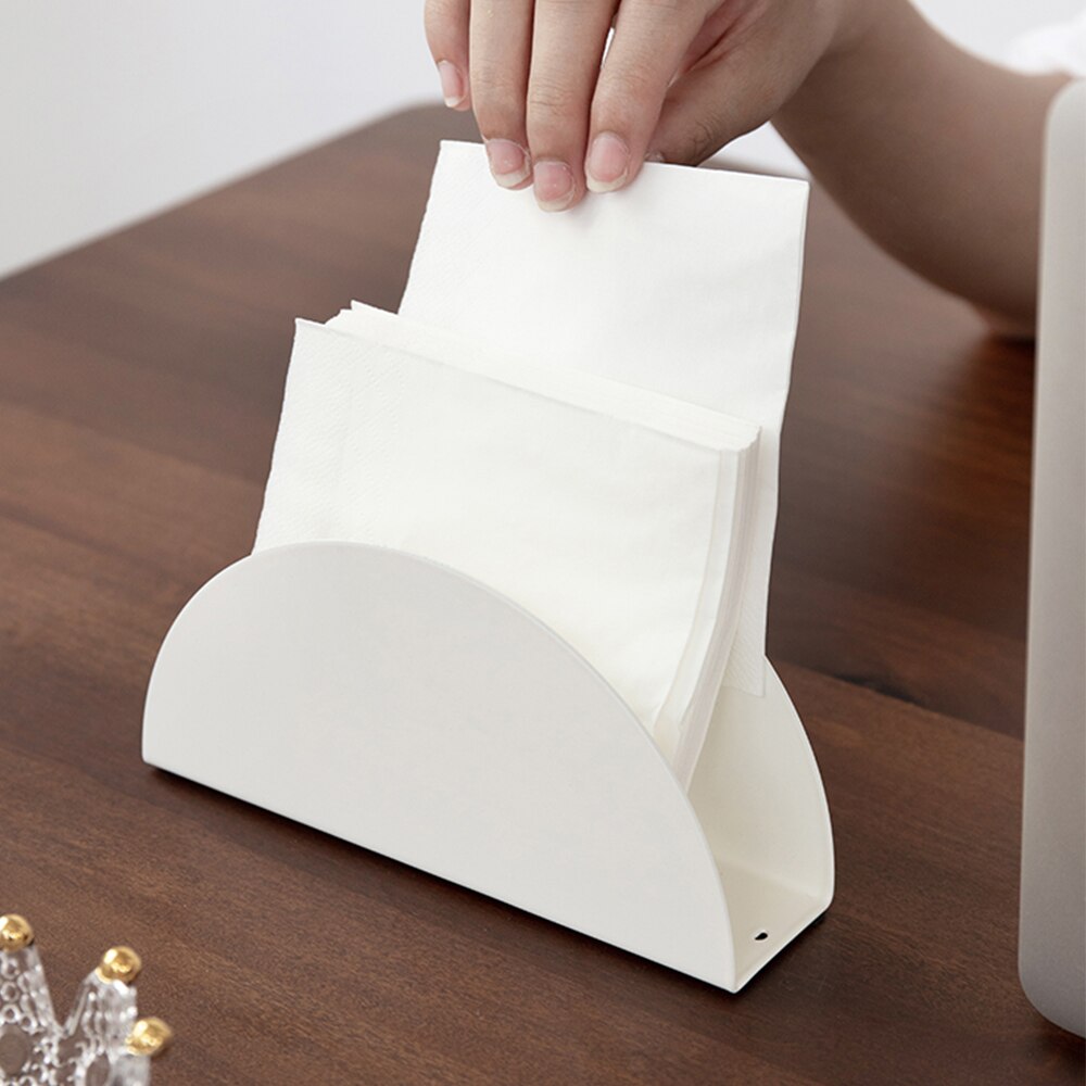 Caja para pañuelos y servilletas triangulares de acero inoxidable, color negro y dorado, papel para mesa rejilla para almacenamiento de toallas, decoración de escritorio para el hogar
