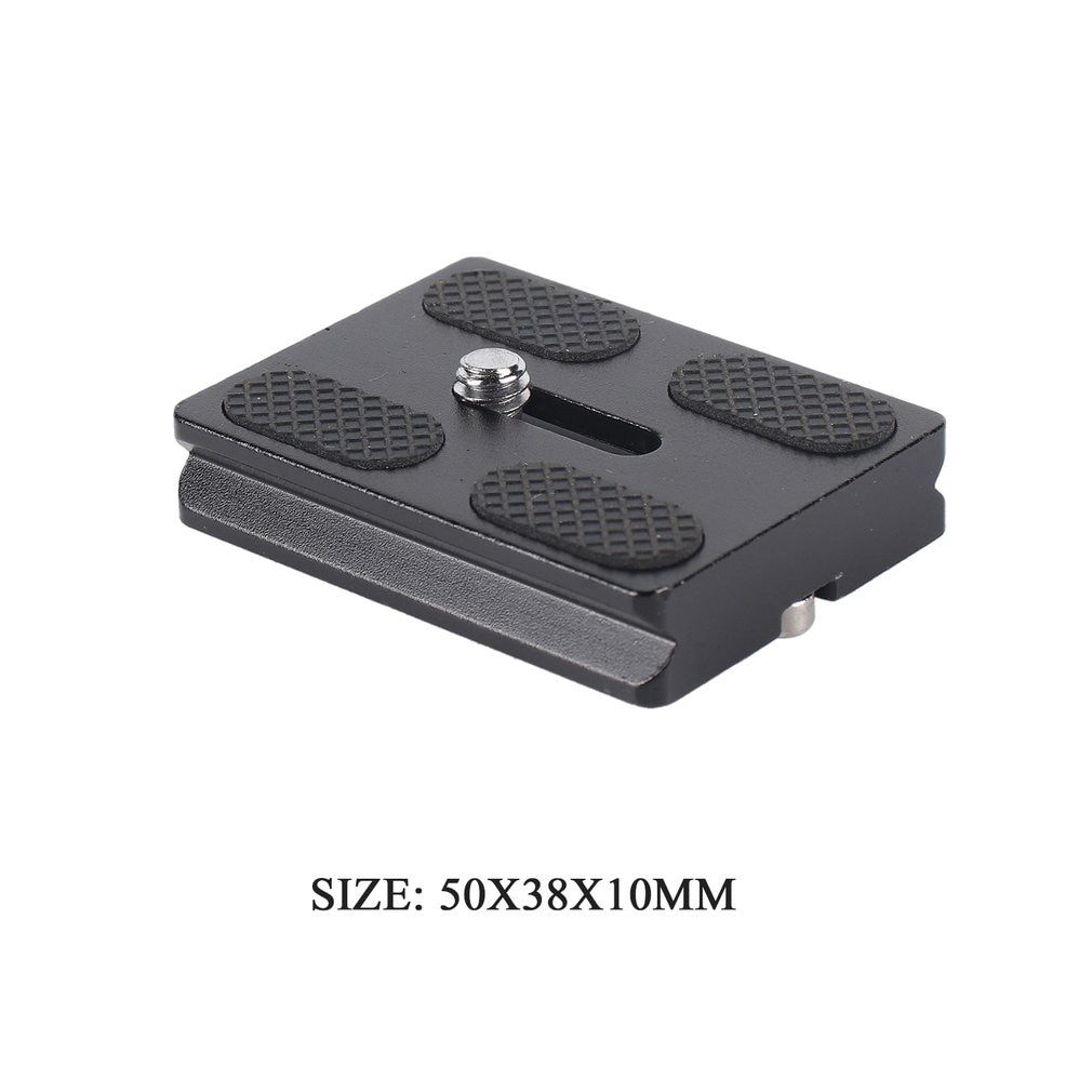 Universele PU-50 Metal Quick Release Plate Camera Statief Adapter Mount Plaat Board Benro Arca Swiss Statief Balhoofd – Grandado