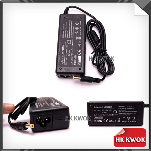 19v 3.42a 5.5 x 1.7mm +  eu virtajohto acer kannettavalle tietokoneelle 3810t 4810t 4710 4720z 4736g 4738g jne 65w kannettavan tietokoneen laturi ilmainen toimitus