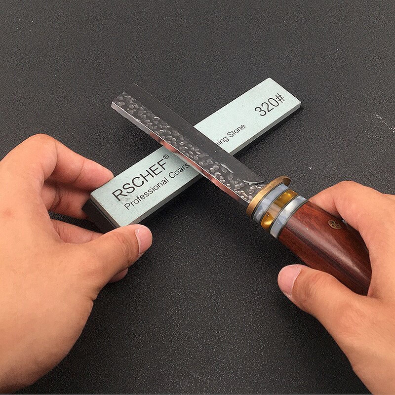 Large rs whetstone sharpener white corundum fixed angle whetstone sharpener sharpener honing tool 120#-3000#