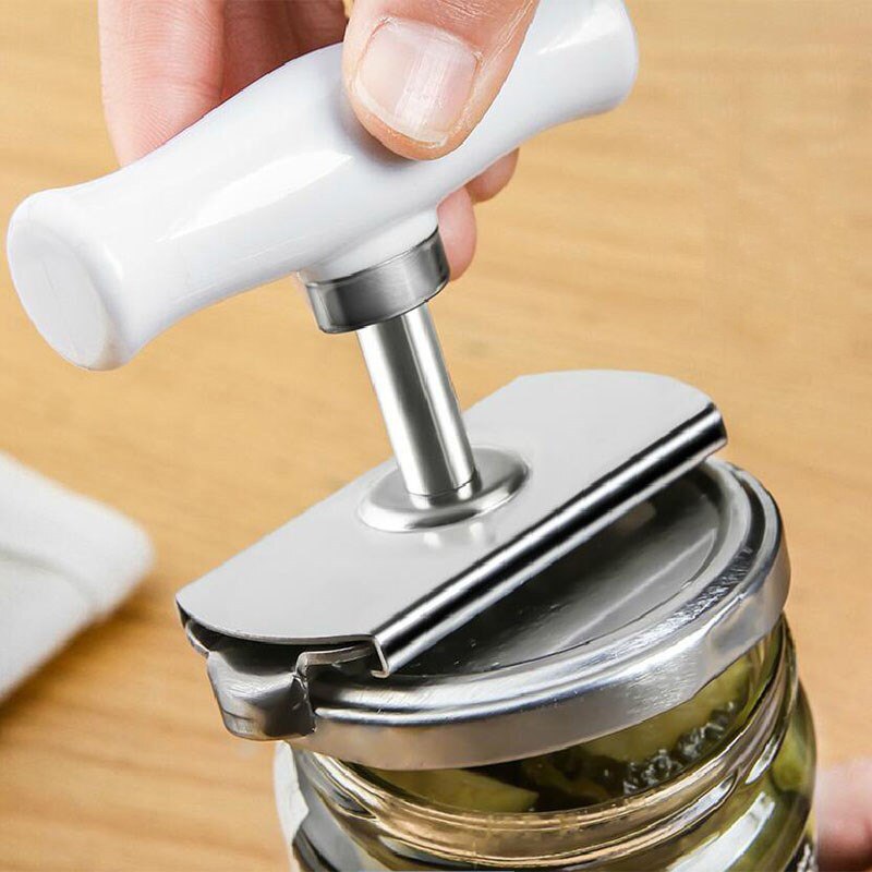 Multi Function Can Beer Bottle Opener All In Jar Can Beer Lid Twist Off Jar Stainless Steel Wine Spiral Opener Kitchen Gadget