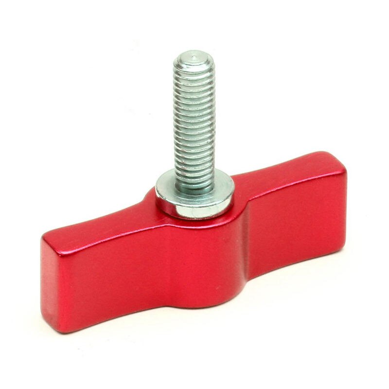 M5 Hand Tighten Screw Aluminum Alloy Handle Adjustable Screws Dslr Camera Photography Accessories( Red)
