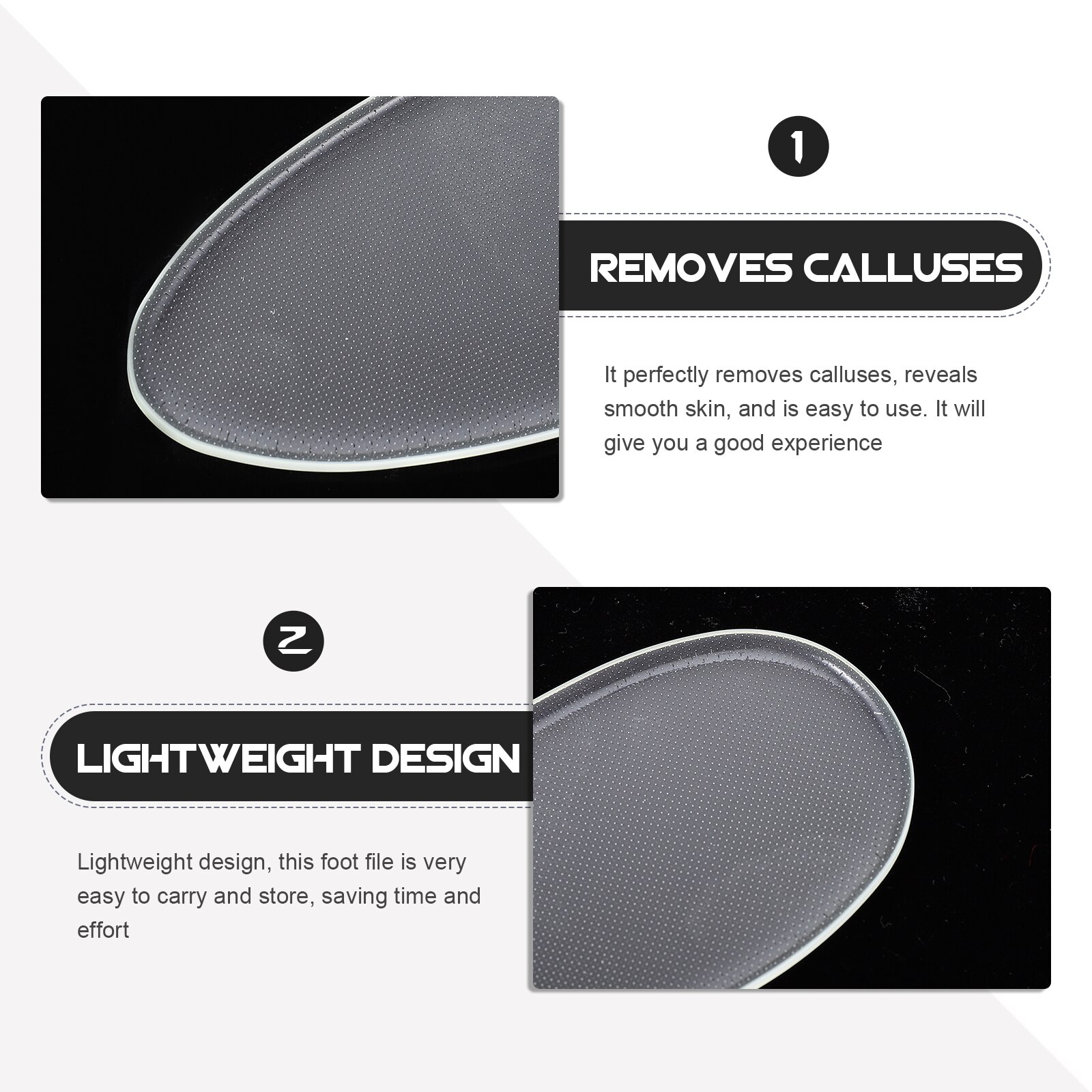 Foot File Foot Scraper for Callus Removal Dead Skin Removal Tool Foot Care Supply