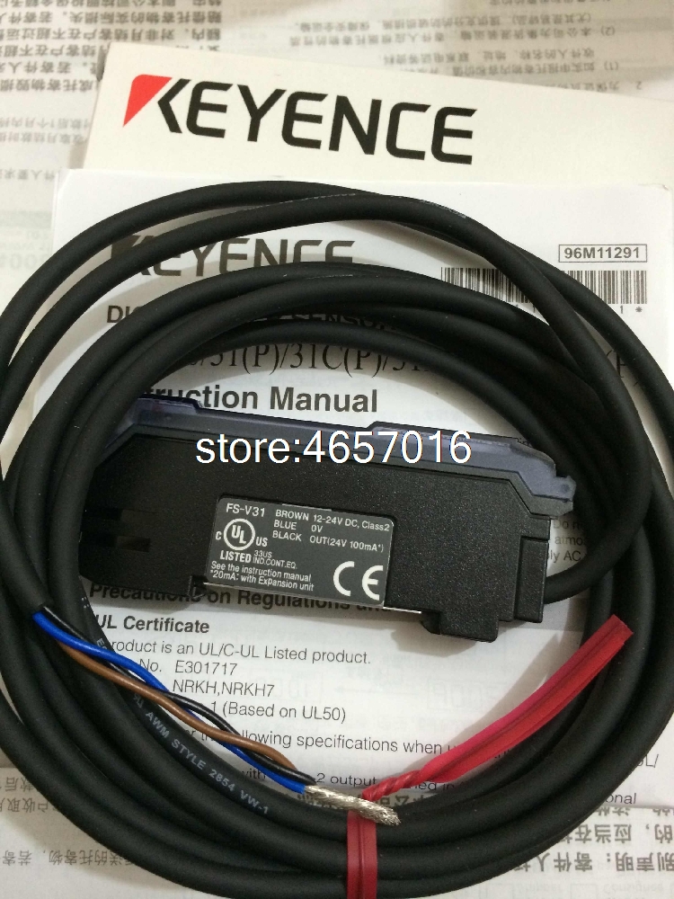 FS-V31 KEYENCE Optical Fiber Amplifier Sensors