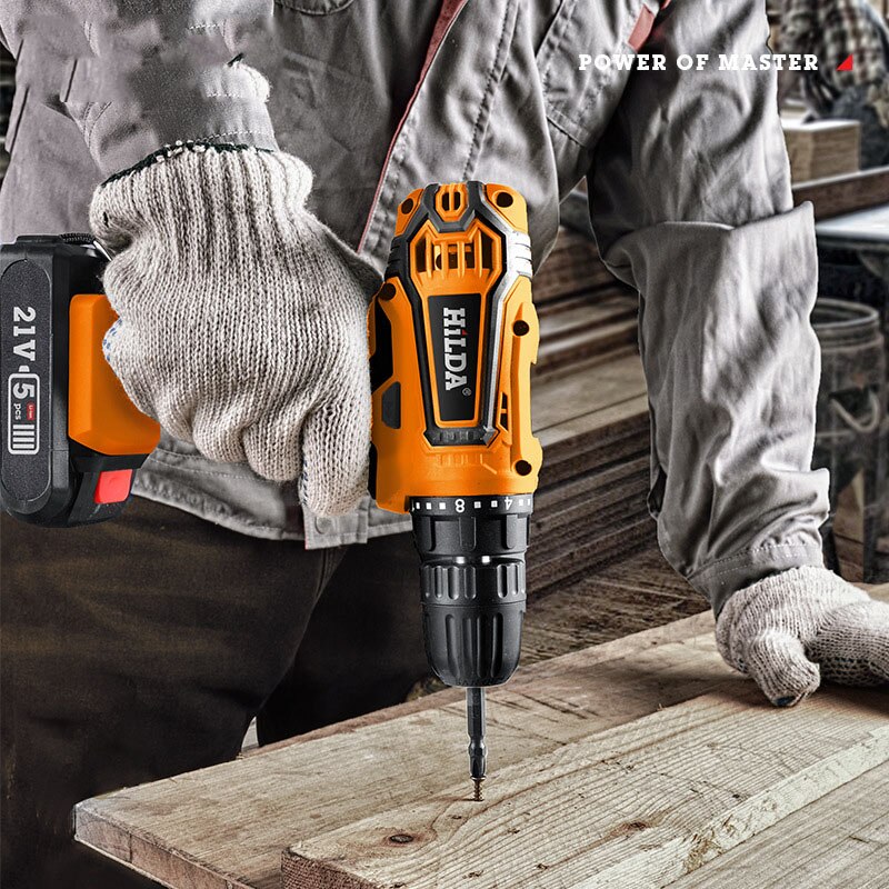 Mini 2V 16V 20V Wireless Power Driver Drill Driver Screwdriver Electric Screwdriver Set DC Lithium-Ion Battery Electrical Tools