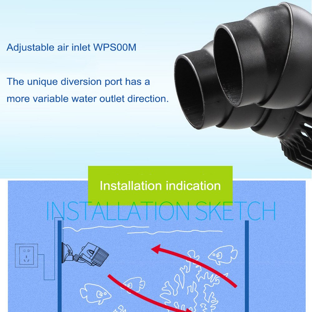 Aquarium Wave Maker For small middle Or Big Aquarium Tank Submersible Circulation Wavemaker for Aquarium Wave Maker Pump