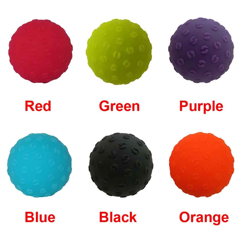 Trigger Point Hand Foot Muscle Relaxation Healthy Care Pain Relief Sensory Training Silicone Massage Ball Physiotherapy Portable