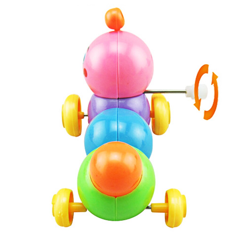 Kids Colorful Wind-up Toys Baby Funny Kids Toys Spring Clockwork Toy Mini Pull Back Bug Baby Developmental Educational Toys