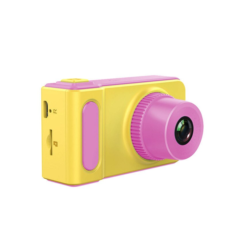 Kinderen Digitale Camera Mini Schattige Camera Kleine SLR Motion Camera Speelgoed Cartoon Game Photo Voor Kinderen: Roze / NO TF Card