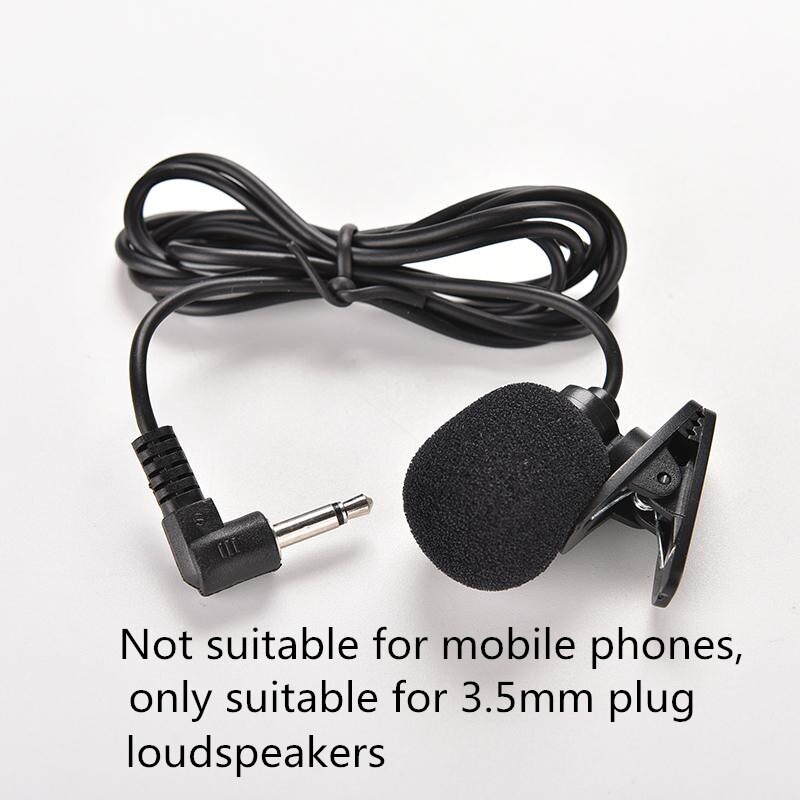 Mini 3.5mm Jack Microphone Stereo Mic For Recording Mobile Phone Studio Interview Microphone 4 Pin For Smartphone: 1pc