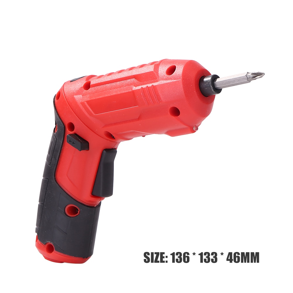 Practical USB Rechargeable Multi-function Maintenance Tool Handheld Electric Screwdriver Drill for Woodworking Hole Drilling