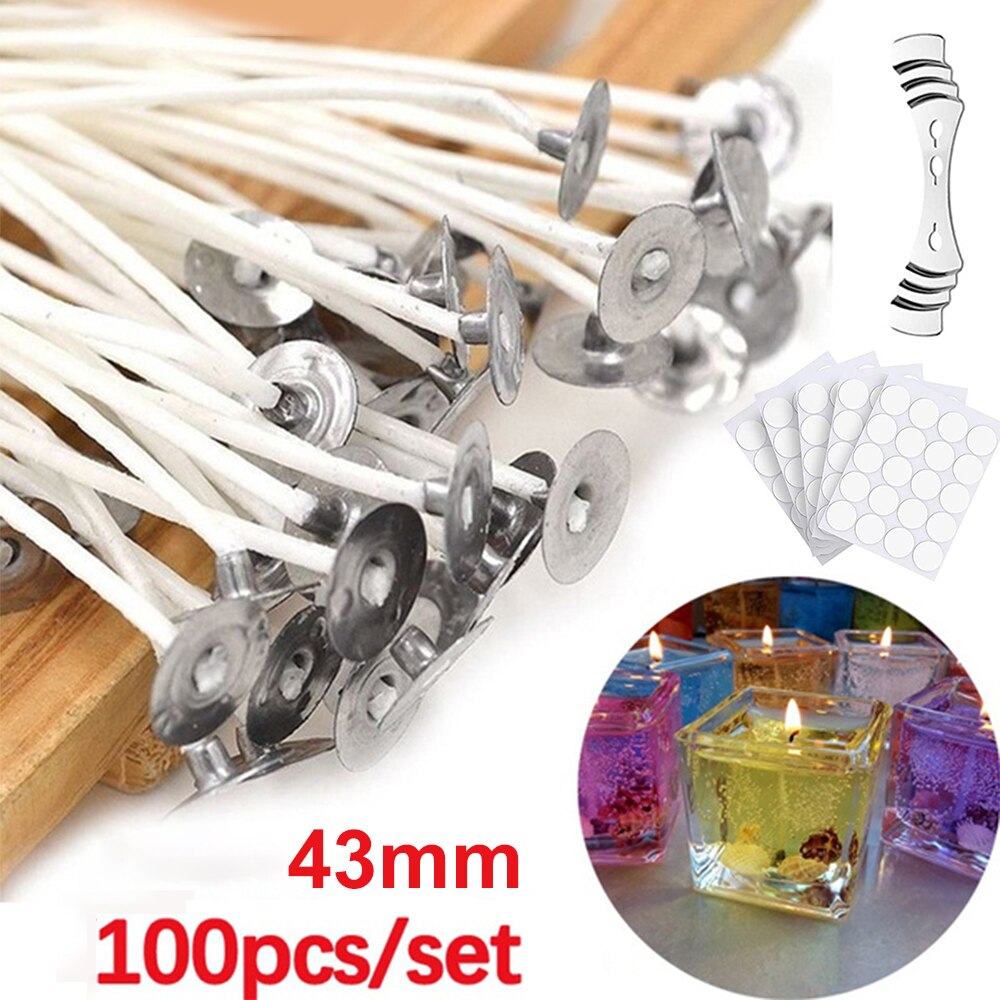 Lamp Katoen Kaars Lamp: 100Pcs 43mm