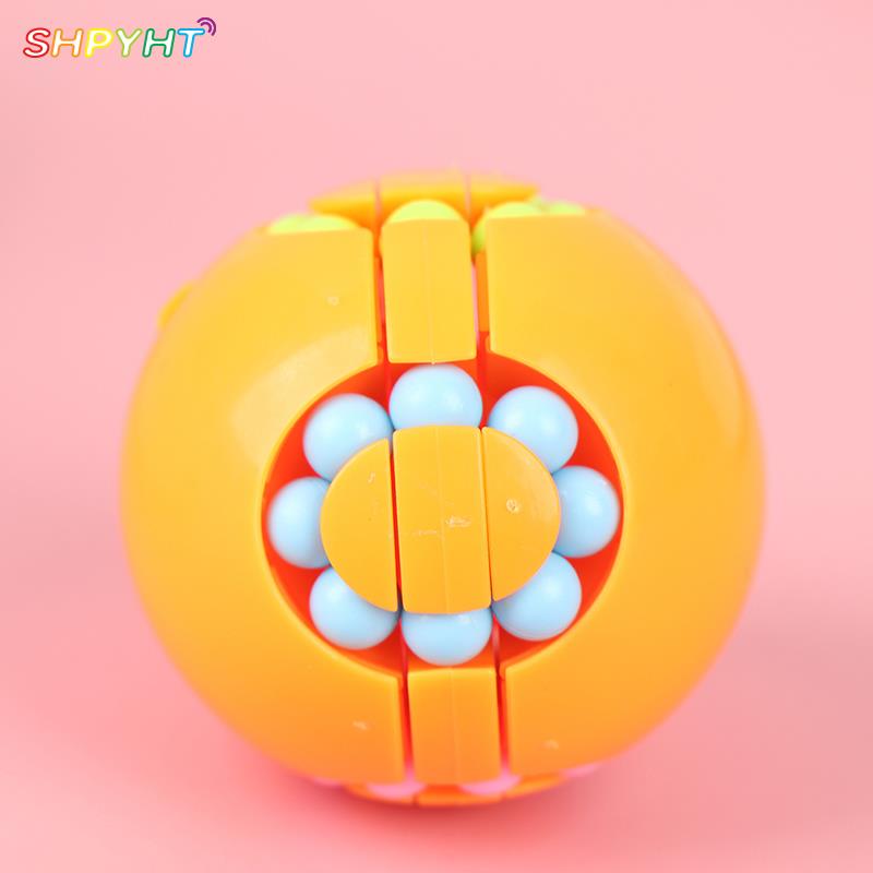 3 in 1 Mini Multiple Functions Fidget Spinner Gyro Relieves Stress Develop intelligence Cube Toy for Kids Adults