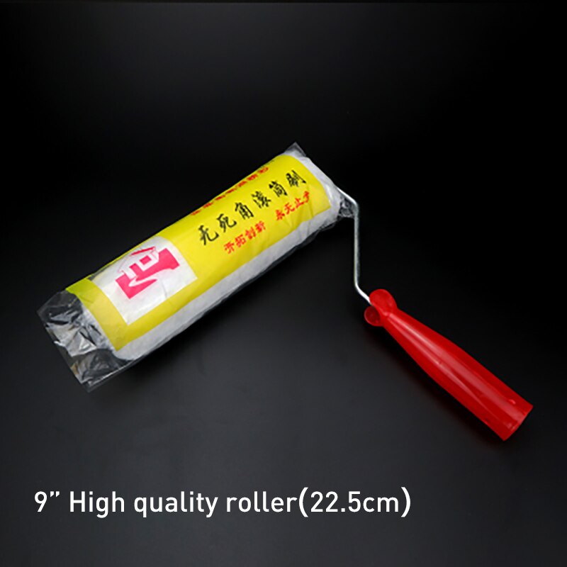 ZHUI TU Patroon Verf Roller Borstel 4/6/8/9 Inch Latex Verf Coating Roller borstel Muur Renovatie Coating Borstels: 9inch Paint Rollers