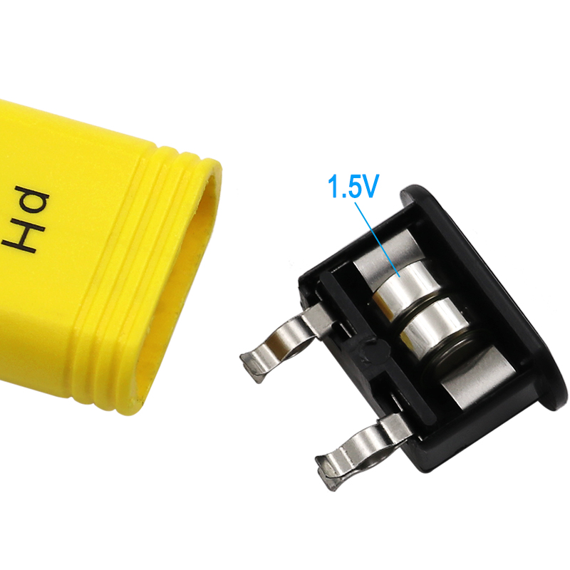 High Accuracy 0.01 LCD Digital PH Meter Tester for Water Food Aquarium Pool Hydroponics Pocket Size PH Tester Large LCD Display