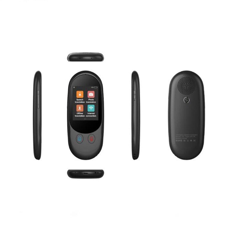 Smart Voice Photo Scanning Translator 2.4Inch PressScreen Wifi Support Offline Portable Multi-Language Translation