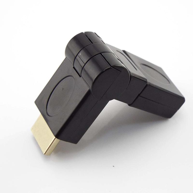 HDMI Male to Female Connector 360 Rotation Adjusta... – Grandado