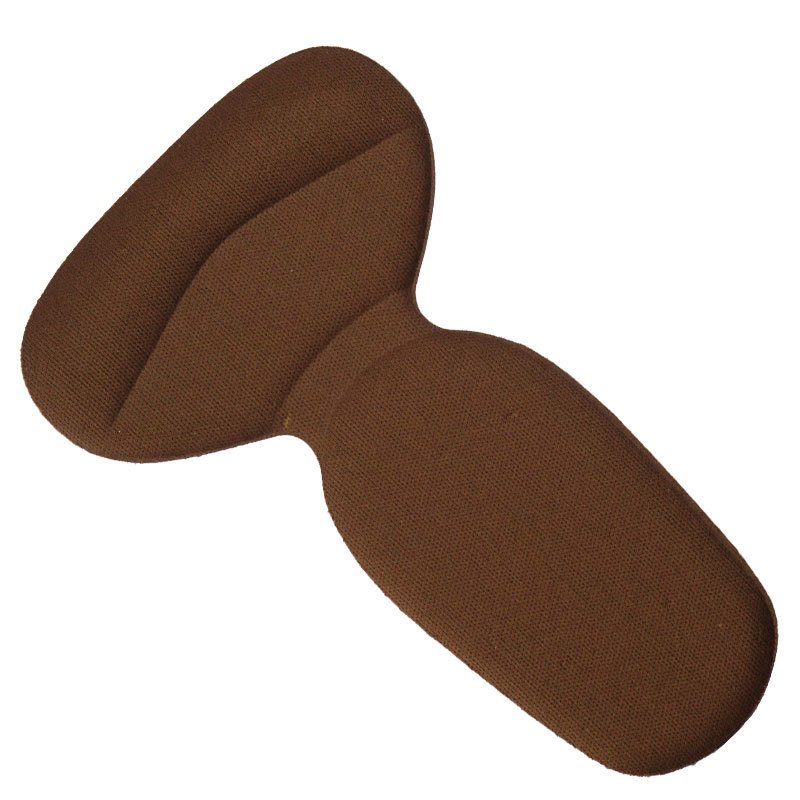 Pegatinas de esponja en forma de T para talón cojín para zapatos Protector de talón para zapatos insertos de tacones altos almohadillas para talón ajustador de zapatos medias plantillas para mujer: Plata