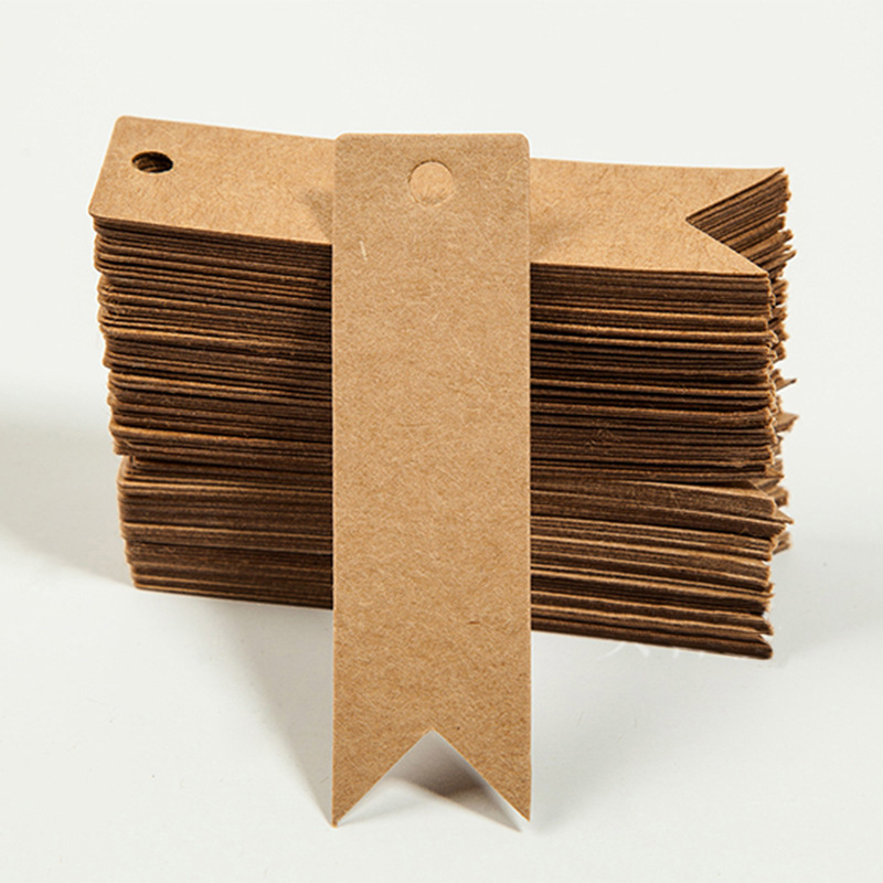 50 Uds. Etiquetas de tarjetas de papel de agradecimiento para estampado, embalaje de joyería