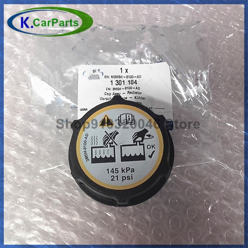 3M5H-8100-AD 3M5H8100AD Coolant Expansion Tank cap Radiator Cap for Ford Focus Fiesta C-max Mondeo