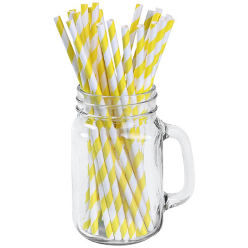 25 stuks/partij papieren rietjes voor kinderen verjaardag bruiloft evenement feest kerst benodigdheden bar pub drinkrietjes decoratie