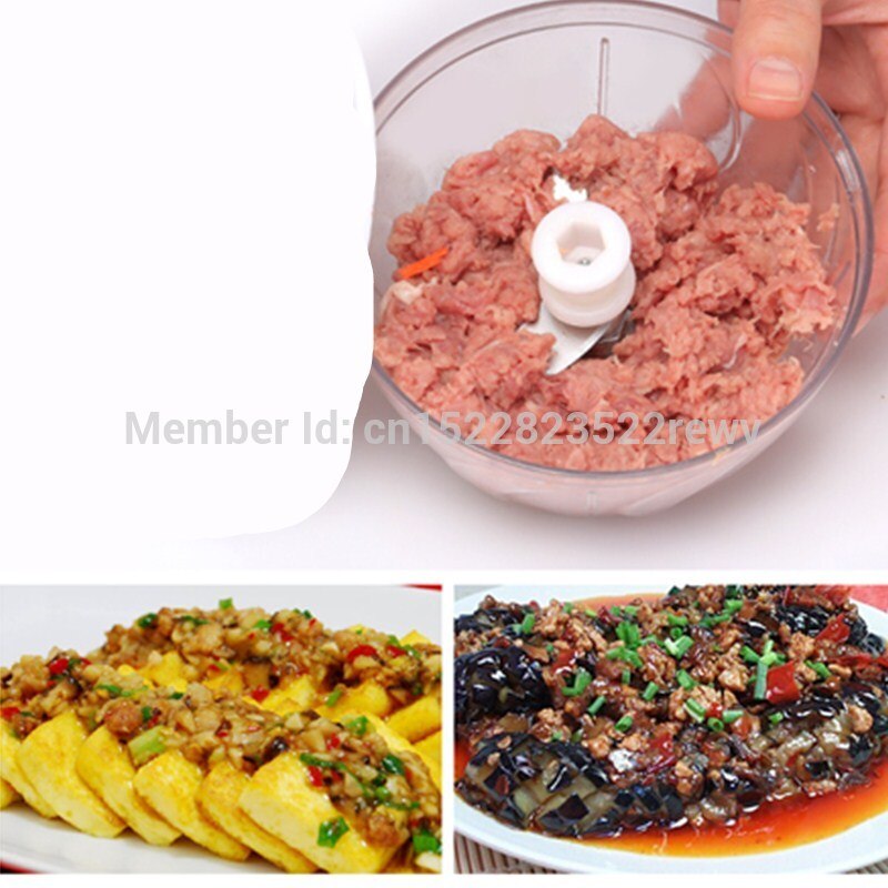 Manual Food Chopper Household Vegetable Chopper Shredder Multifunction Food Processor Meat Machine Crusher Blender