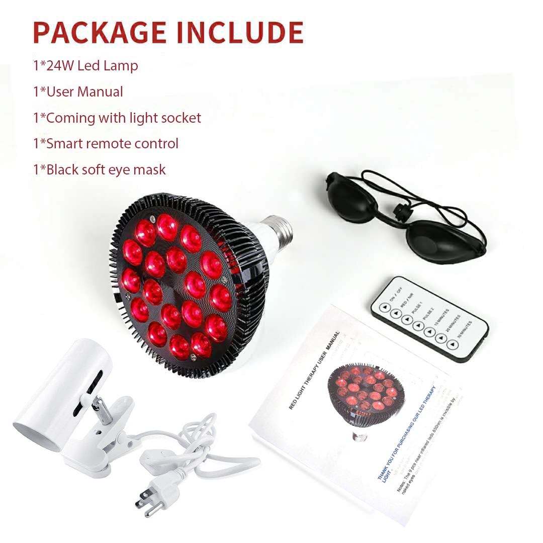 54W Red Light Therapy Lamp LED Infrared Light Therapy Device 660nm 850nm Infrared Combo For Skin Care Pain Relief Health Care