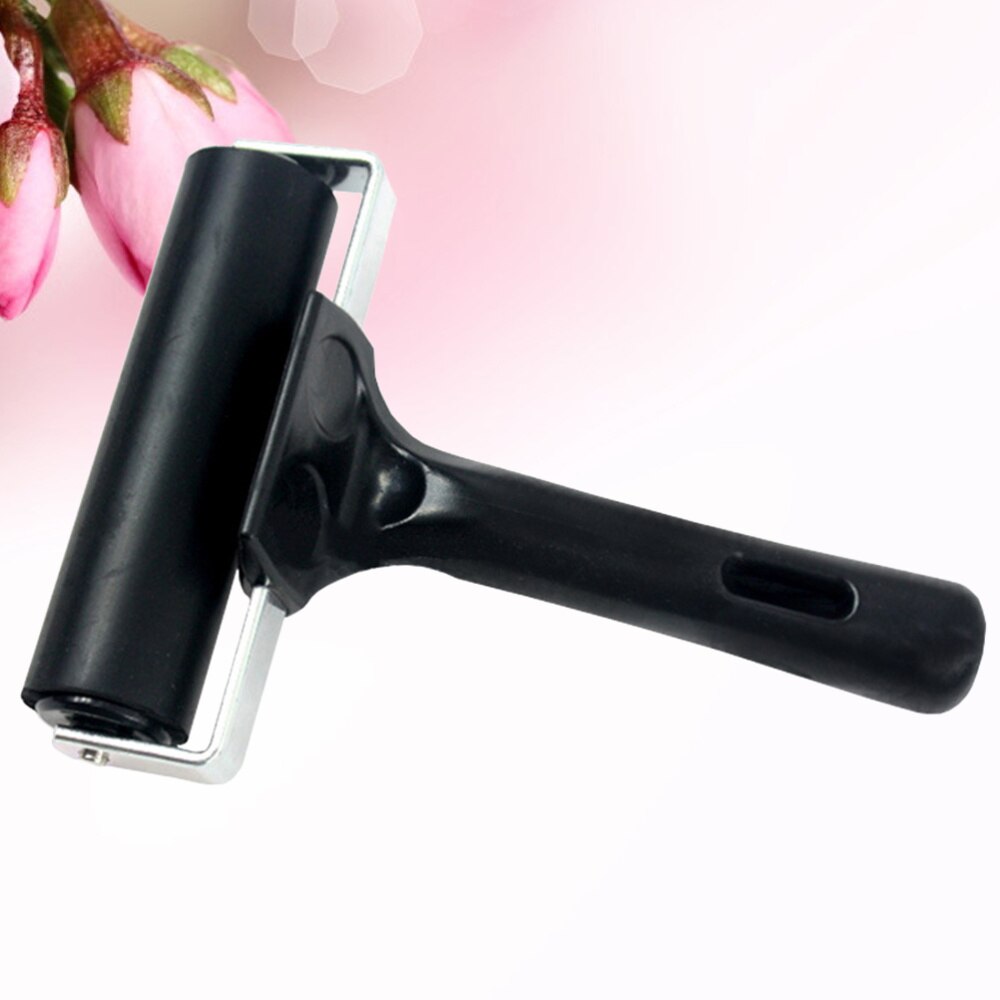 10 cm gummirulle metallramme maling kunst tilbehør gjør-det-håndverk verktøy limrulle for tegning