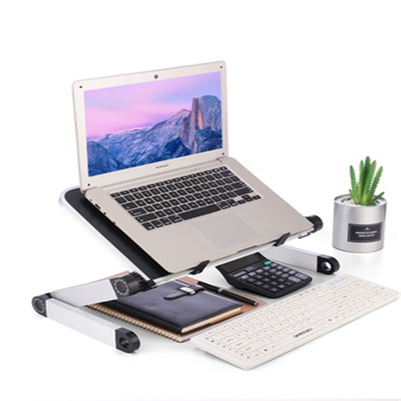 Laptop Desk raised base Ergonomic Portable Bed desktop Tray PC Table Stand Notebook Sofa Desk Stand computer cooling pad