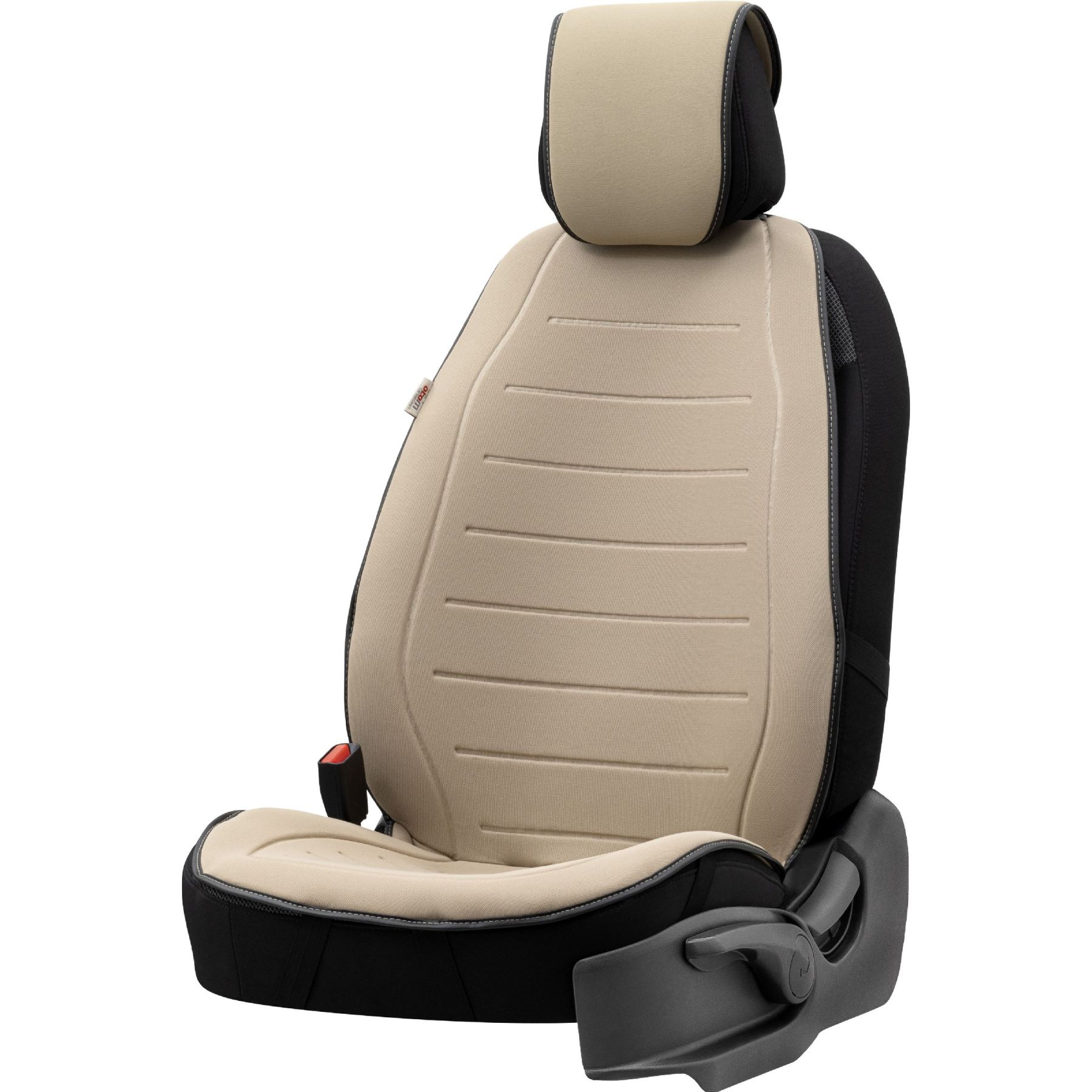 Universele In Je Auto Seat Cover Protector Pad 1Pcs Luxe Breatheable Orthopedische Stijlvolle Auto Zitkussen: Beige