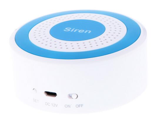 original DZX Wireless Strobe Siren Alarm 433Mhz Siren Control Standalone Flash Strobe Siren for GSM Home Security Alarm System