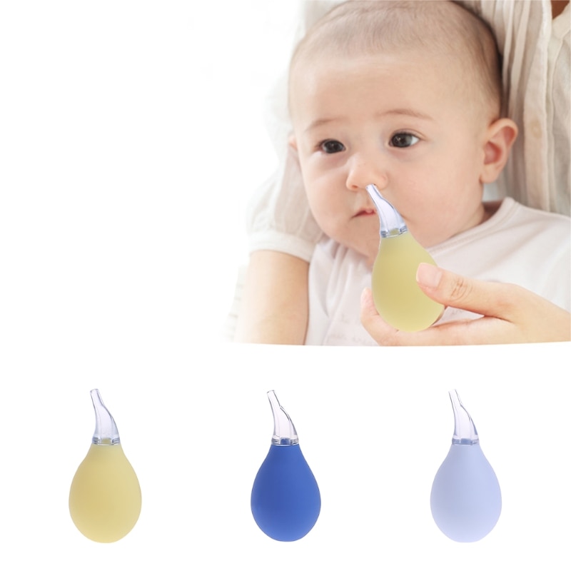 Freies Baby Neugeborenen Nasensauger Saug Weiche Spitze Schleim Vakuum Laufende Nase Reiniger