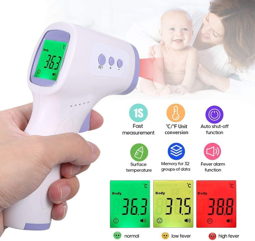 Non-contact Infrarood Voorhoofd Elektronische Thermometer Digitale Thermometer Nauwkeurige En Snelle Meting