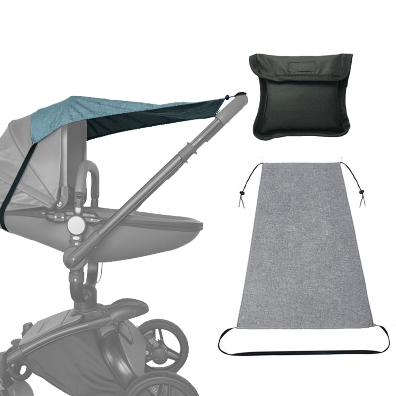 Universal Kinderwagen Accessoires Winddicht Waterdicht Uv Bescherming Zonnescherm Cover Voor Kids Baby Kinderwagens Auto Outdoor Activiteiten