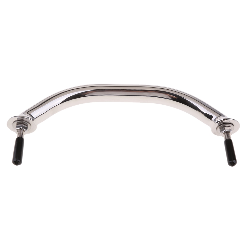 Marine både håndterer gelænder rustfrit stål 316 poleret grebstang hardware flerfunktion  - 8- tommer 20cm lang