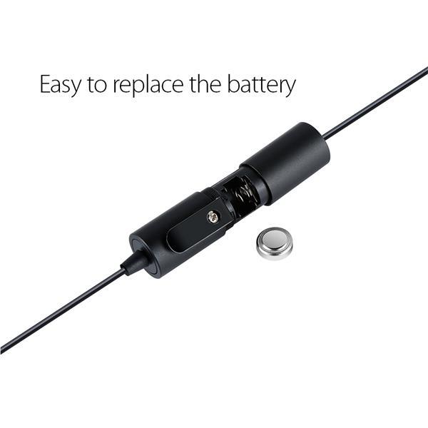 Maono Mini Lapel Microphone Handsfree Clip-on Lavalier Microphone Shirt Collar Microphone 6M Mic for Computer Smartphone DSLR