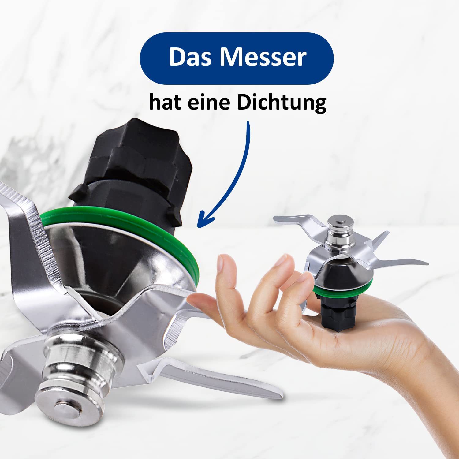 Blade for Thermomix TM5 TM6 Replacement BlenderBlades Cooking Mixed Knife