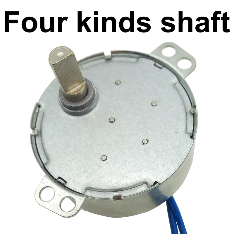Permanent magnet synkronmotor 4w mikrobølgeovn i vekselstrømsmotor 5v/6 v 9v/12v/24v/110v-127v/220v-240v til mikroovn dele