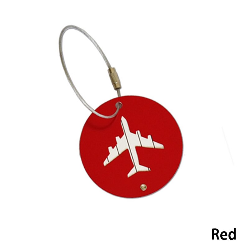 Accessoires de voyage pour bagages et sacs, classique, nouveauté à la , caoutchouc, en Aluminium, sangles d'étiquette, valise, étiquette de bagage, directe: 18