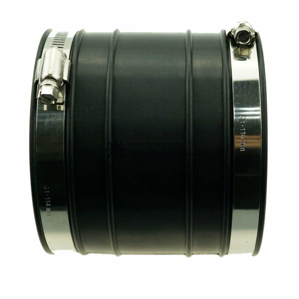 Upper Exhaust Tube Pipe Bellows 4" for Mercruiser replaces 32-44348001 32-44348T