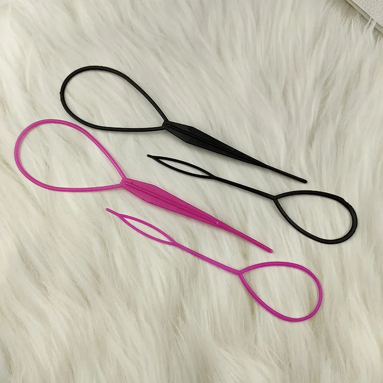 2 Stück ziehen Stift Haar Eisstockschießen Ball Kopf Haar Locken wickler aufbringen lockiges Haar Werkzeug geflochtene Nadel Haar Locken wickler einstellen Haar Nadel бигуди